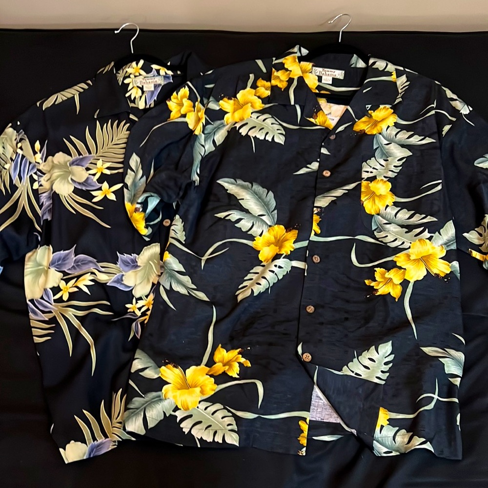 2 for $30 Hawaiian Button Down Shirts